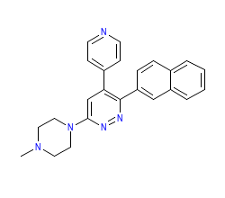 2D structure of the orthosteric ligand