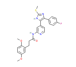 2D structure of the orthosteric ligand