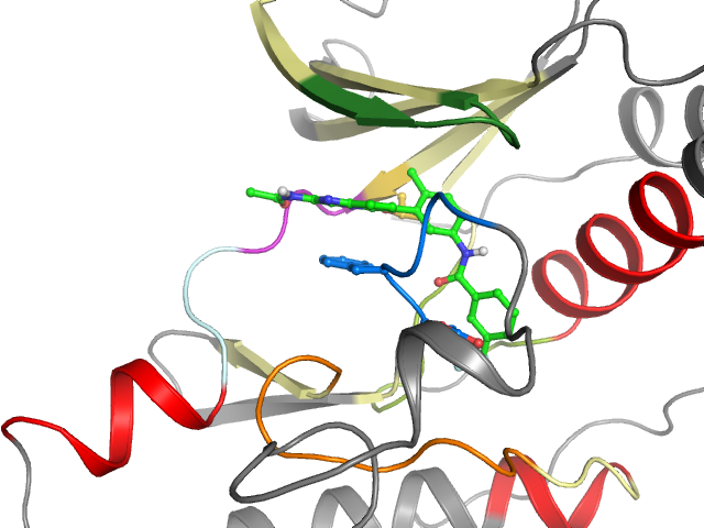 The orthosteric binding pocket