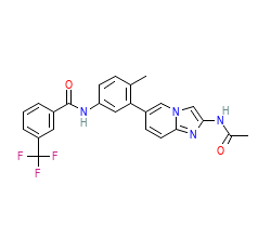 2D structure of the orthosteric ligand