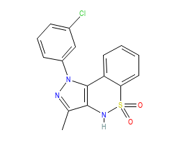 2D structure of the orthosteric ligand