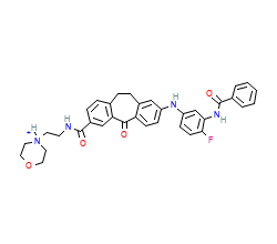 2D structure of the orthosteric ligand