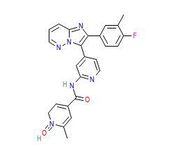 2D structure of the orthosteric ligand