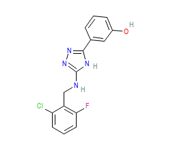 2D structure of the orthosteric ligand