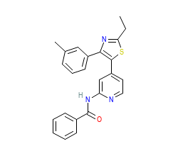 2D structure of the orthosteric ligand