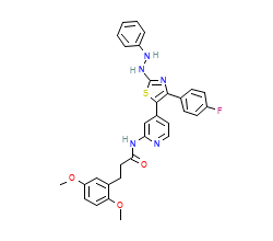 2D structure of the orthosteric ligand