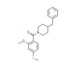 2D structure of the orthosteric ligand