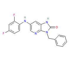 2D structure of the orthosteric ligand
