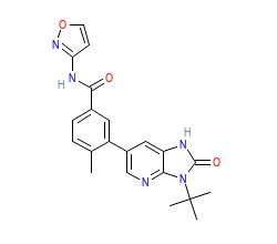 2D structure of the orthosteric ligand