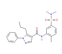 2D structure of the orthosteric ligand