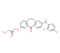 2D structure of the orthosteric ligand