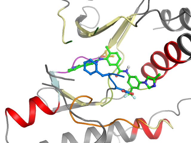 The orthosteric binding pocket