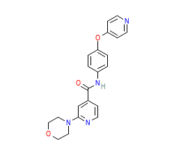 2D structure of the orthosteric ligand