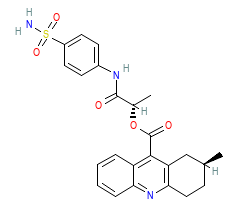 2D structure of the orthosteric ligand