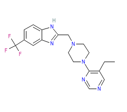 2D structure of the orthosteric ligand
