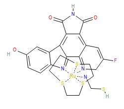2D structure of the orthosteric ligand