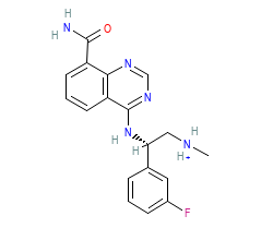 2D structure of the orthosteric ligand