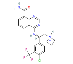 2D structure of the orthosteric ligand