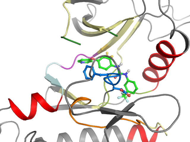 The orthosteric binding pocket