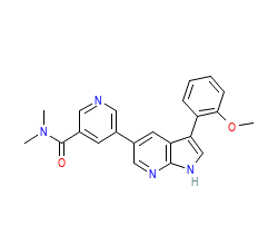 2D structure of the orthosteric ligand