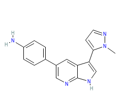 2D structure of the orthosteric ligand