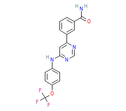 2D structure of the allostericligand