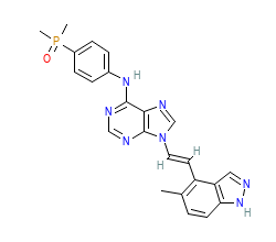 2D structure of the orthosteric ligand
