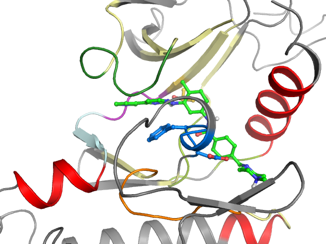 The orthosteric binding pocket