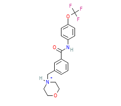 2D structure of the allostericligand