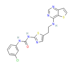 2D structure of the orthosteric ligand