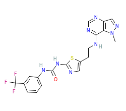 2D structure of the orthosteric ligand