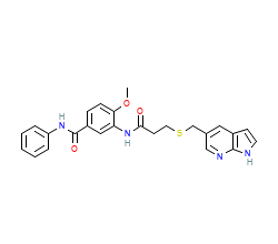 2D structure of the orthosteric ligand