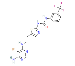 2D structure of the orthosteric ligand