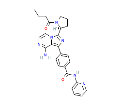2D structure of the orthosteric ligand