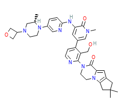 2D structure of the orthosteric ligand