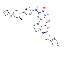 2D structure of the orthosteric ligand
