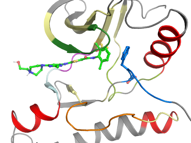 The orthosteric binding pocket