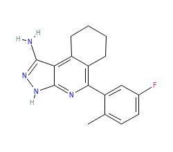 2D structure of the orthosteric ligand