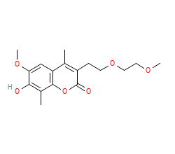 2D structure of the allostericligand