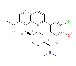 2D structure of the orthosteric ligand