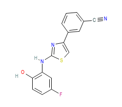 2D structure of the orthosteric ligand