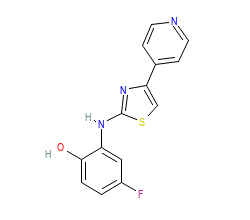 2D structure of the orthosteric ligand