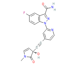 2D structure of the orthosteric ligand