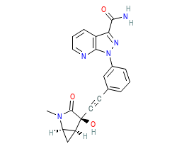 2D structure of the orthosteric ligand