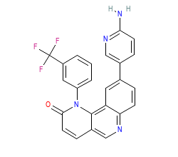 2D structure of the orthosteric ligand