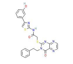 2D structure of the orthosteric ligand