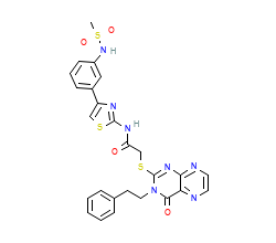 2D structure of the orthosteric ligand