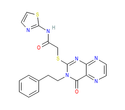2D structure of the orthosteric ligand