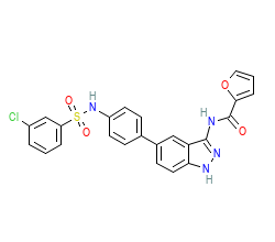 2D structure of the orthosteric ligand