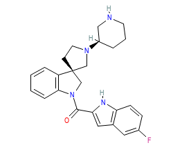 2D structure of the orthosteric ligand